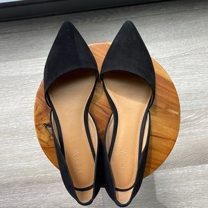 JCrew black flats